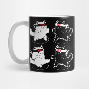 Karate Cat Mug